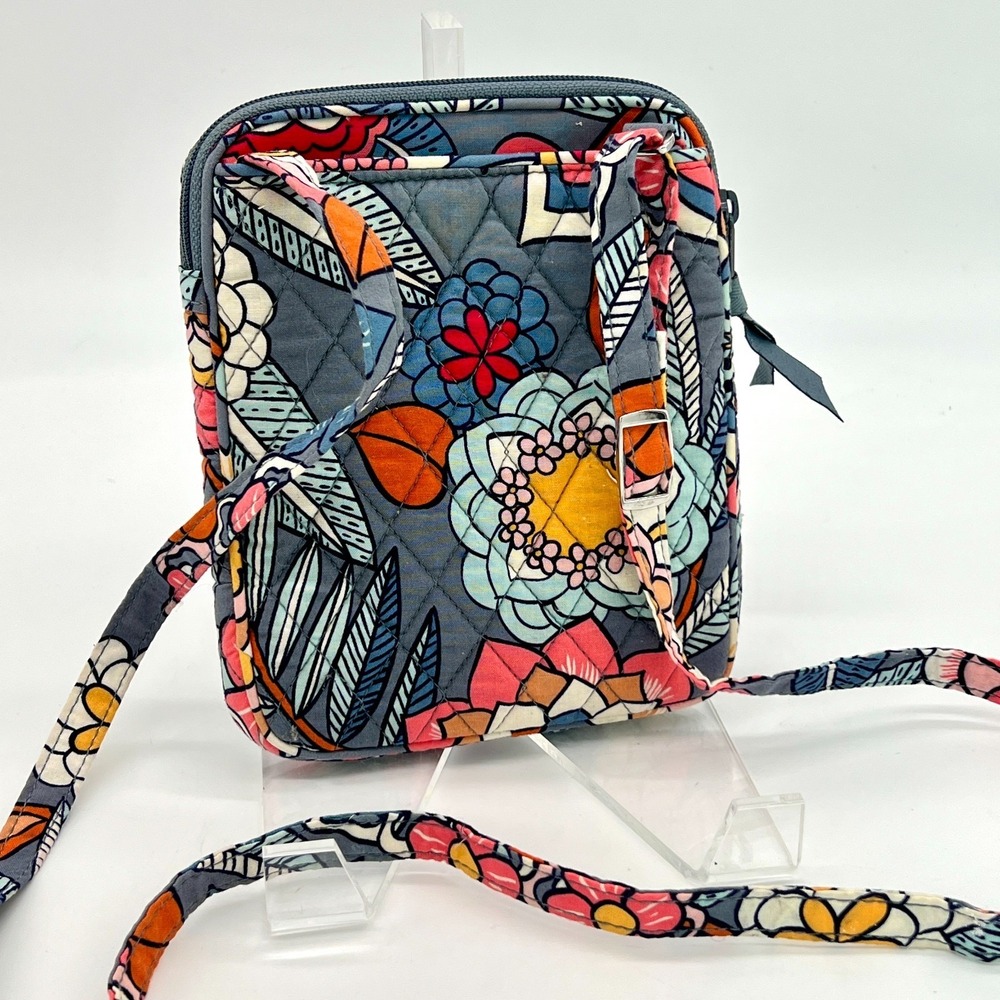 NWT Vera Bradley "Tropical Evening" Mini Hipster Crossbody Bag Quilted $49 MSRP - Picture 6 of 11